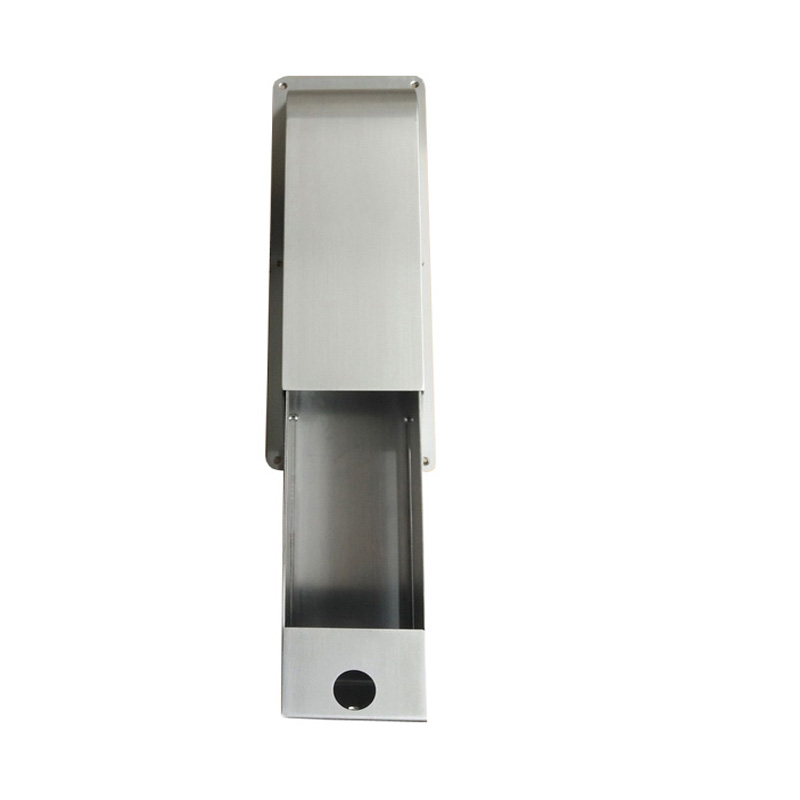 Wall mounted manual SS304 soap dispenser with cassette