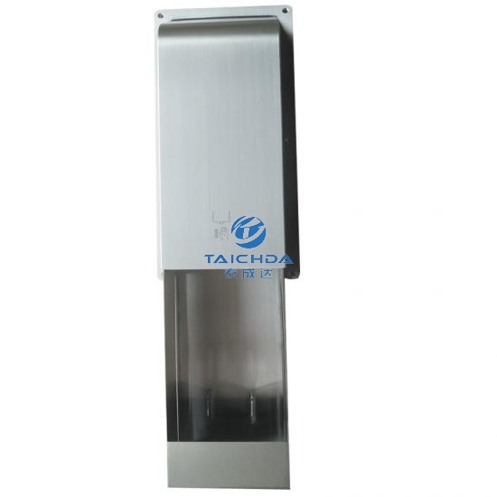 Manual SS304 soap dispenser ligature resistant GOJO compatible