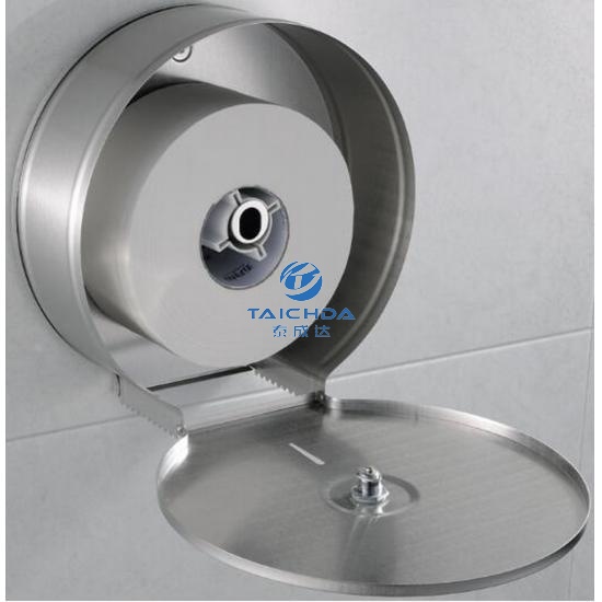 Cylindrical type SS304  roll towel dispenser custom