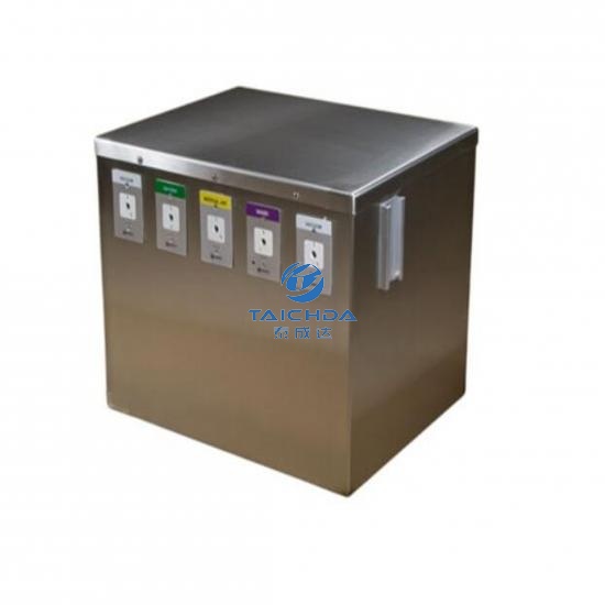 Medical SS304 floor pedestal