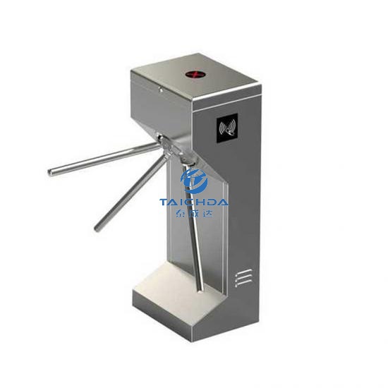 Vertical Tripod Turnstiles Stainless Steel Enclosures