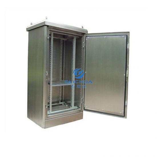 Outdoor stainless steel distribution panel cabinets