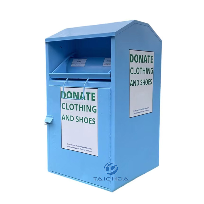clothes drop bins