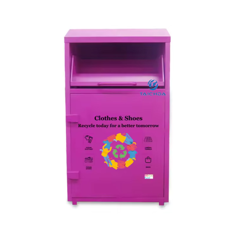 Outdoor Clothes recycling bin