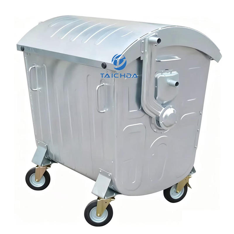 1100L stainless steel trash can