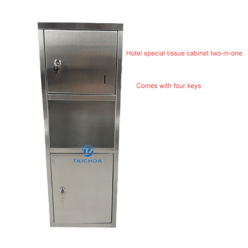 Combination Tissue Dispensers Bin Waste