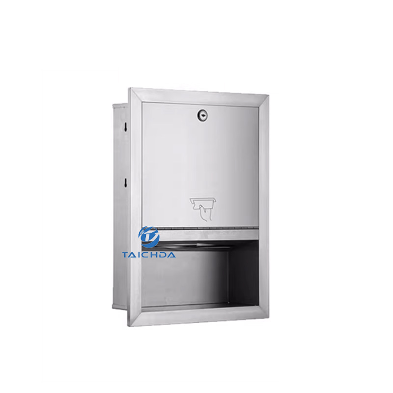 Lockable Stainless Steel Paper Towel Dispenser