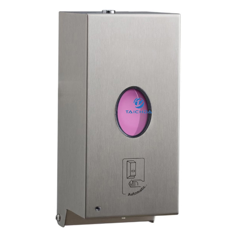 stainless steel wall mounted soap dispenser