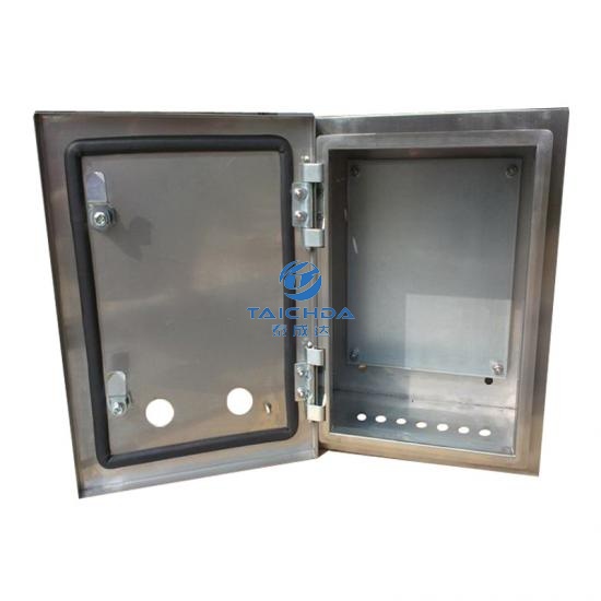 Stainless steel switch panel enclosure
